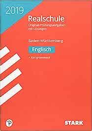 Stark Original Pr Fungen Realschule Englisch Baw Amazon De