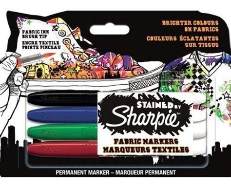 Sharpie Stained Marcador Permanente Punta De Pincel Setde Mercadolibre