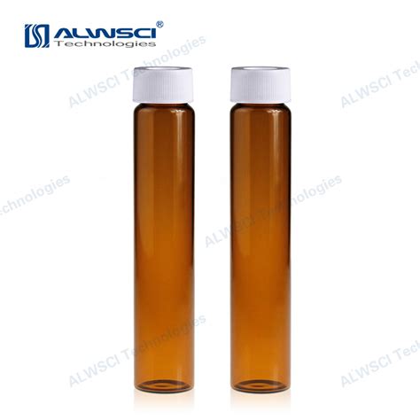 Alwsci Nd Ml Amber Epa Voa Toc Glass Screw Neck Vial China Ptfe