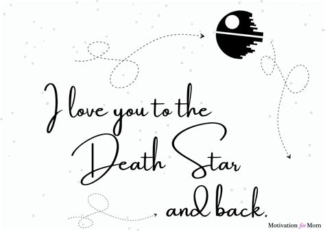 Epic Star Wars Valentine S Day Quotes Cards Motivation For Mom