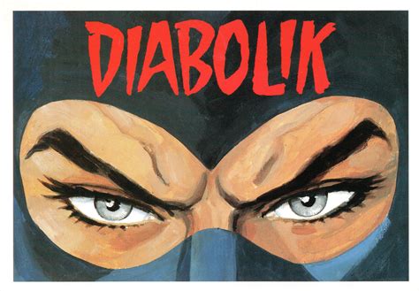 Promocard N Diabolik Il Testimone Illustrazione