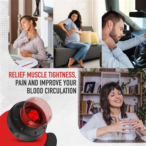 In Remote Control Cupping Therapy Massager Kit Red Light Therapy