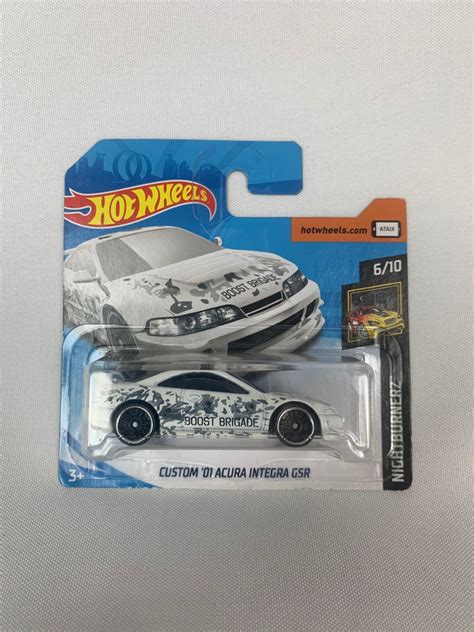 Hot Wheels Custom Acura Integra Gsr Fjy Nightburnerz No Blister Paladino