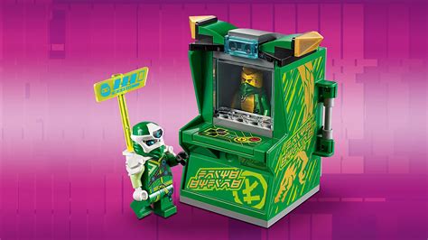 LEGO 71716 NINJAGO Lloyd Avatar Arcade Pod Portable Playset