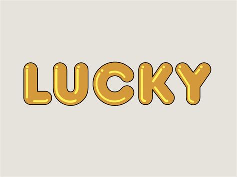 Lucky Sticker by Emile the Illustrator on Dribbble