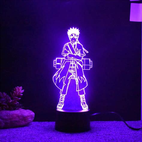Color Changing Naruto 3D LED light | Naruto, Veilleuse enfant, Naruto ...
