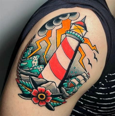 11 Lighthouse Tattoos Ideas Meanings Updated 2024