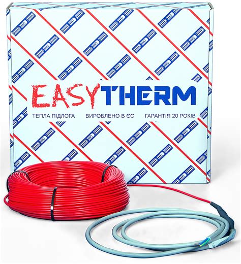 ᐉ Электрический теплый пол EasyTherm Easycable 8.0 купить по цене 1 717 ...