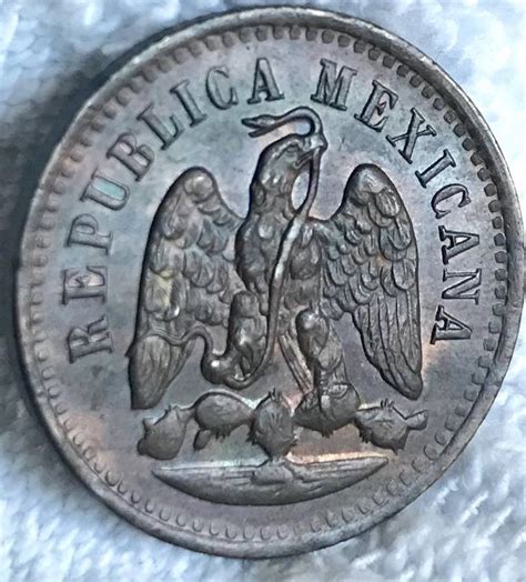 Moneda 1 Centavo Republica Mexicana 1891 Sin Circular Cobre Envío gratis