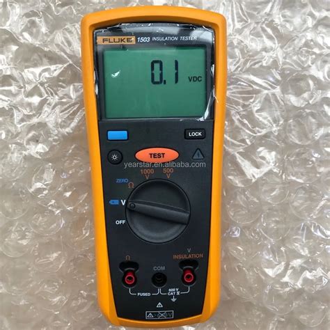 Fluke 1503เครื่องทดสอบความต้านทานฉนวน Buy Fluke 1503 ฉนวนกันความร้อน