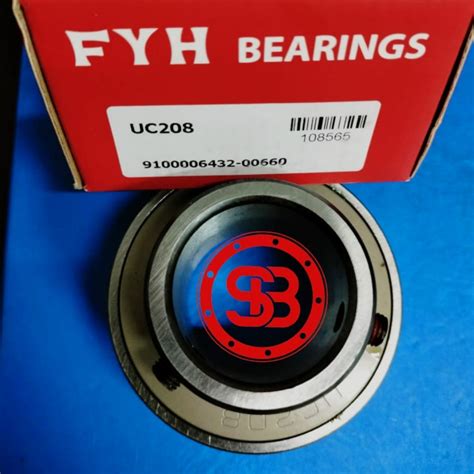 Insert Bearing Uc 208 As 40mm Uc208 Fyh Japan Lazada Indonesia