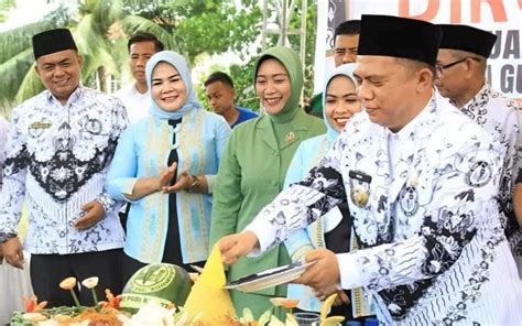 Pemkab Labuhanbatu Gelar Peringatan HUT KE 77 PGRI TaslabNews