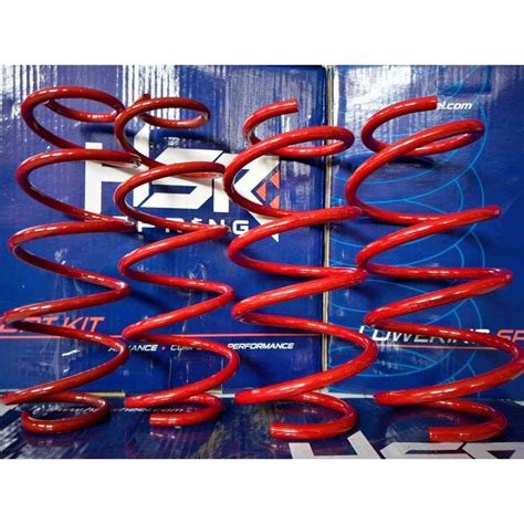 Jual PER CEPER LOWERING KIT HSR RED HONDA BRIO 2011 2017 Shopee Indonesia