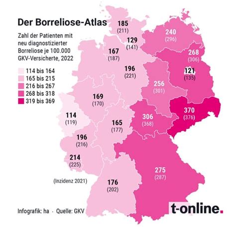 Zecken In Deutschland Borreliose Atlas Hier Gibt Es Viele Infektionen