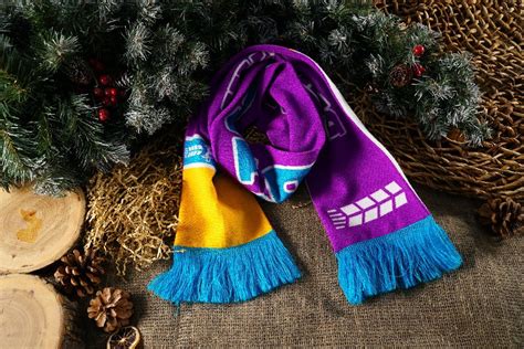 Жаккардовая вязка - LogoScarf