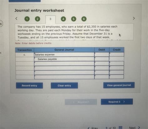Solved Journal entry worksheet123456The company has 15 | Chegg.com