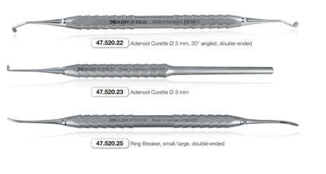 Adenoid Curette Helmut Zepf Dental Instruments