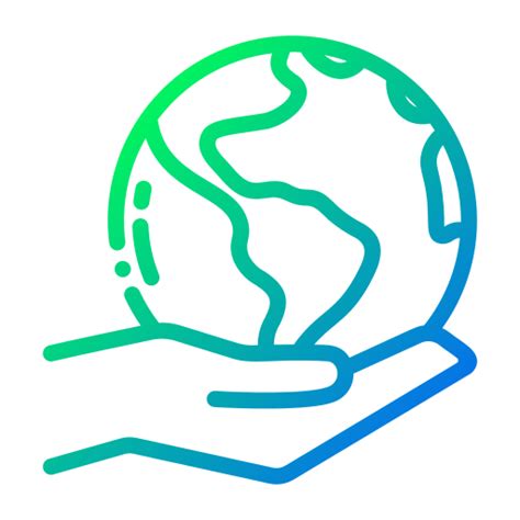 Earth Globe Generic Gradient Icon