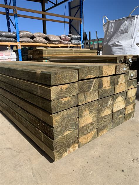 Treated Pine Sleepers Arrissed Nambour Landscapes