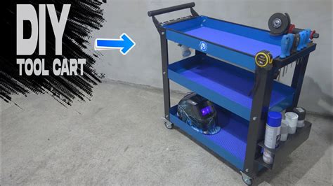 Diy Shop Tool Cart Youtube