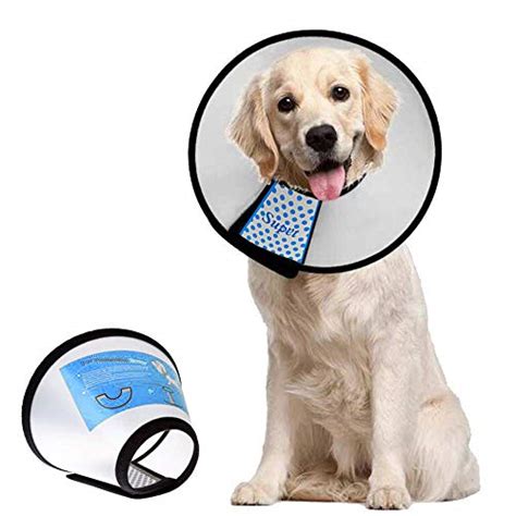 Supet Dog Cone Adjustable Pet Cone Pet Recovery Collar