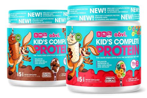 Obvi Shares Details On The Final Version Of Its Kids Complete Protein