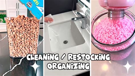 Satisfying Cleaning Restocking Organizing Tiktoks Asmr 28 YouTube