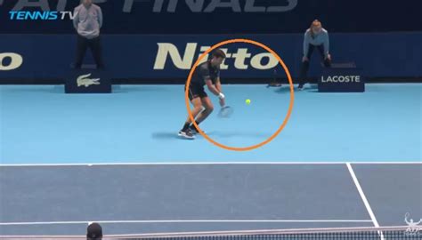 Novak Djokovic Hits Stunning Backhand Passing