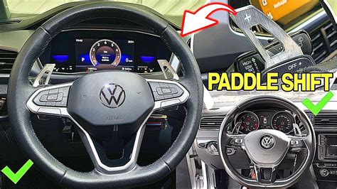 Extensor De Paddle Shift Vw T Cross Borboleta No Volante Youtube