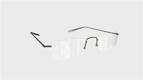 Glasses Rimless Buy Royalty Free 3d Model By Francescomilanese [7f023f5] Sketchfab Store