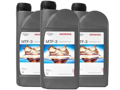 Genuine Honda MTF Manual Transmission Fluid 3 Litres (0826799902HE ...