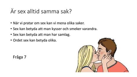 Sex Och Samlevnad Del Sex Ppt