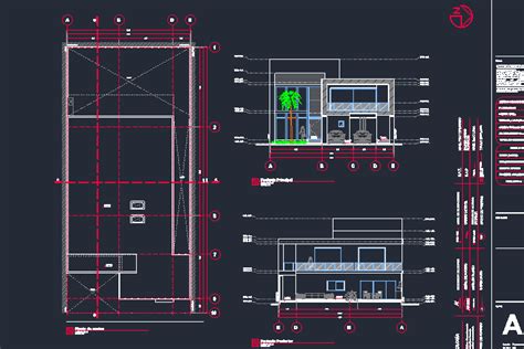 Planos De Casas Modernas Descargar En Formato Dwg