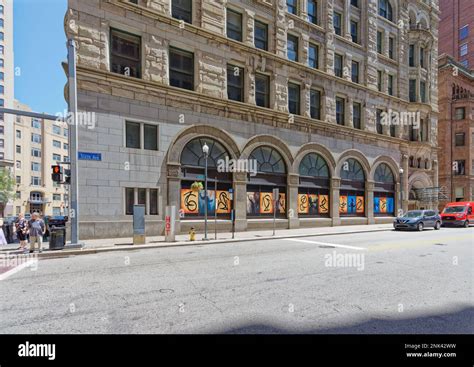 Pittsburgh Downtown Historic Granite Building Of Originally