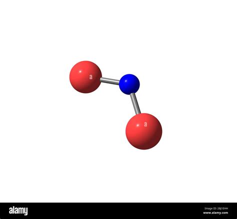 Chemical structure nitrogen dioxide no2 Cut Out Stock Images & Pictures ...