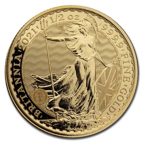 Buy 2021 Great Britain 1/2 oz Gold Britannia BU | APMEX