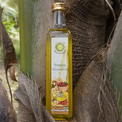 Aceite De Maní Orgánico Prensado En Frío De Svastya Organic Farms