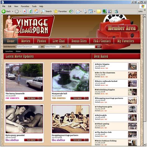 Freeones Gives Porn Site Vintage Classic Porn An Overall Review Rating Of