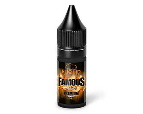 E Liquide Famous Eliquid France Mg Booster Nicotine E Liquide Ml