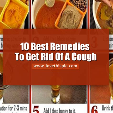 10 Best Remedies To Get Rid Of A Cough