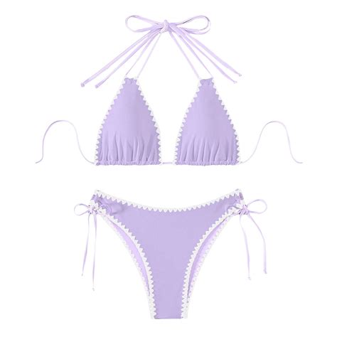 Idall Bikini Sets For Women Bathing Suit Women S Terrycloth Swimsuit Summer Bikini Set With