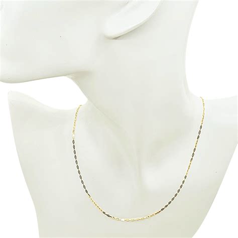 18k Italy Gold Anchor Chain Opulenti Jewellers