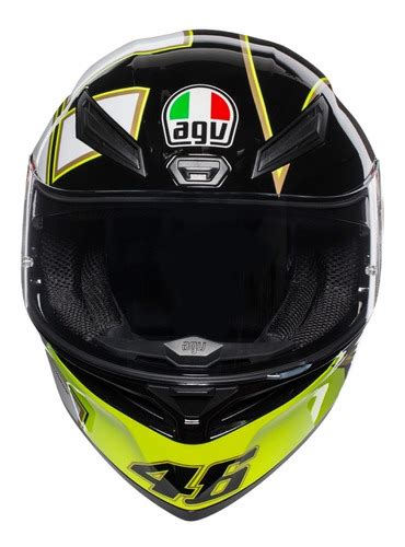 Capacete Para Moto Agv K Gothic Valentino Rossi Sol Lua