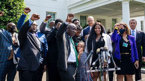 Americans Gathered To Mark Anniversary Of George Floyds Death The