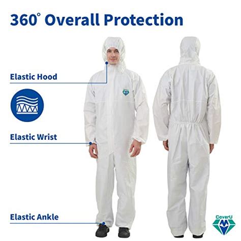 Medtecs Hazmat Suits Sizes Options Pc Fabric Passed Aami