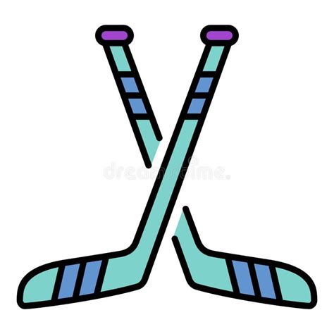 Crossed Hockey Stock Illustrations Crossed Hockey Stock