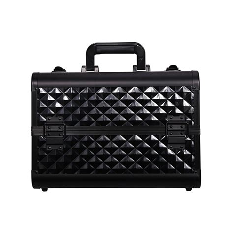 Aluminium Koffer Zwart D Showroom Beauty Case Make Up Koffer