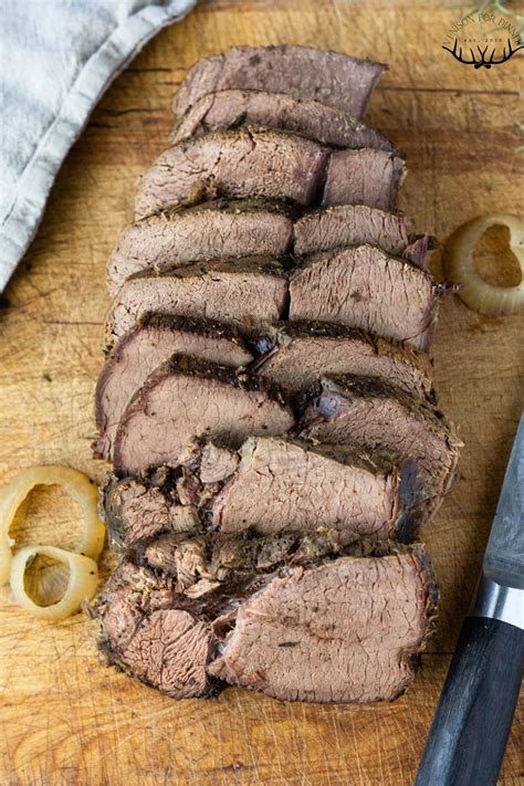 Slow Cooker Moose Roast - Venison for Dinner