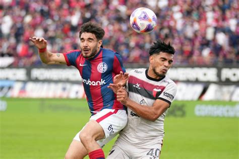 San Lorenzo Empat Con Col N Y Cedi Terreno En La Pelea Por La Liga