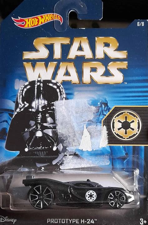 Embalagem Danificada Hot Wheels Stars Wars Prototype H Universo Hot Wheels